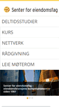 Mobile Screenshot of eiendomsfag.no